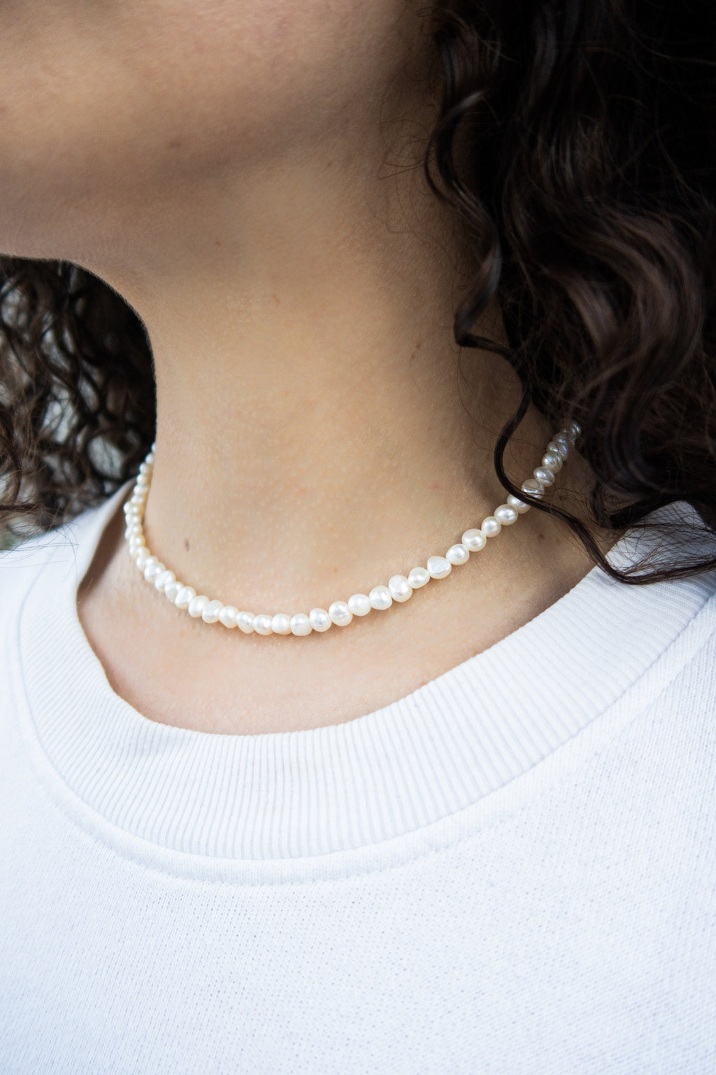 Capri — Freshwater pearl necklace