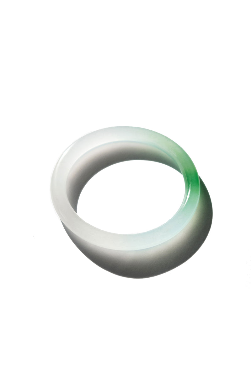 Round jade bangle discount