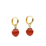 Harvest — Jade Stone Charm Earrings