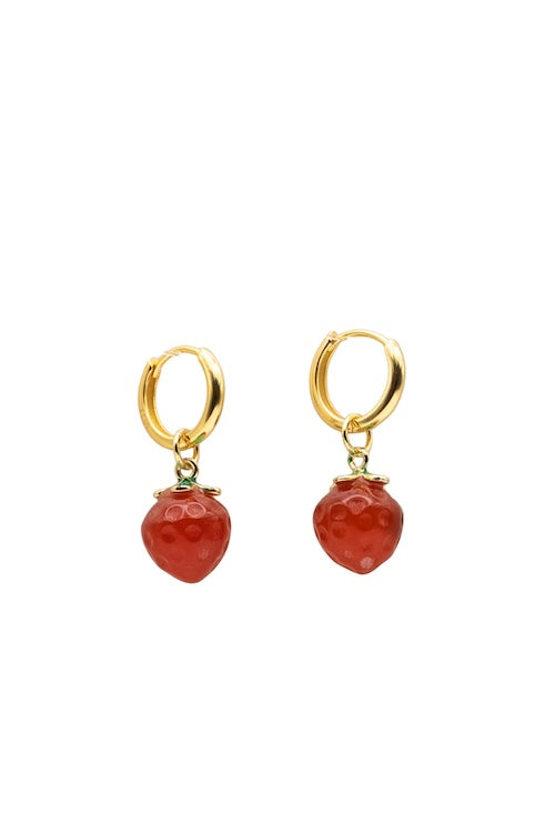 Harvest — Jade Stone Charm Earrings