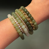 Ombre — Beaded Jade Bracelet