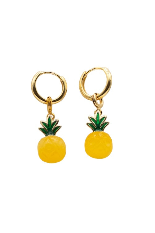 Harvest — Jade Stone Charm Earrings