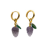Harvest — Jade Stone Charm Earrings