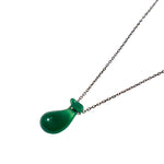 seree - Fudai — Green Jade Stone Pendant Necklace
