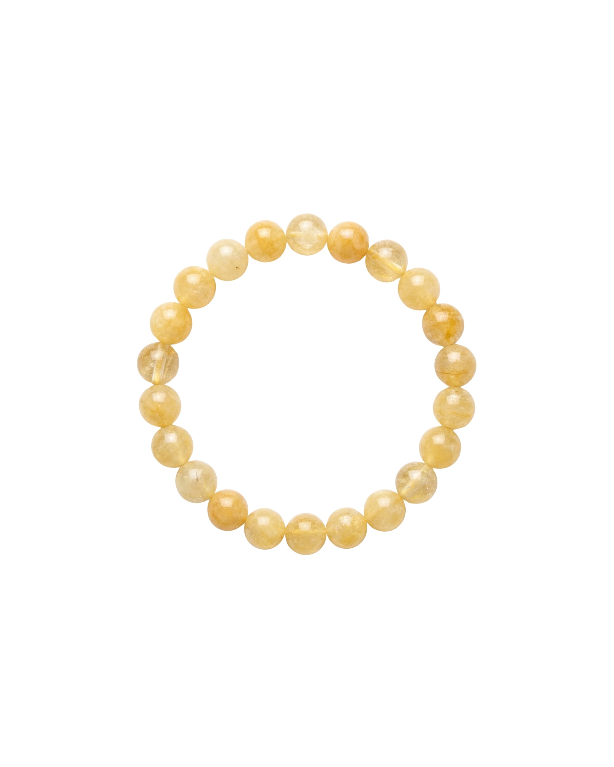 seree - Manifest Collection | Abundance — Yellow Crystal Beaded Bracelet
