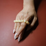 seree - Manifest Collection | Abundance — Yellow Crystal Beaded Bracelet