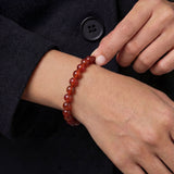 Manifest Collection | Confidence — Red Crystal Beaded Bracelet