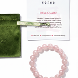 Manifest Collection | Love — Pink Crystal Beaded Bracelet
