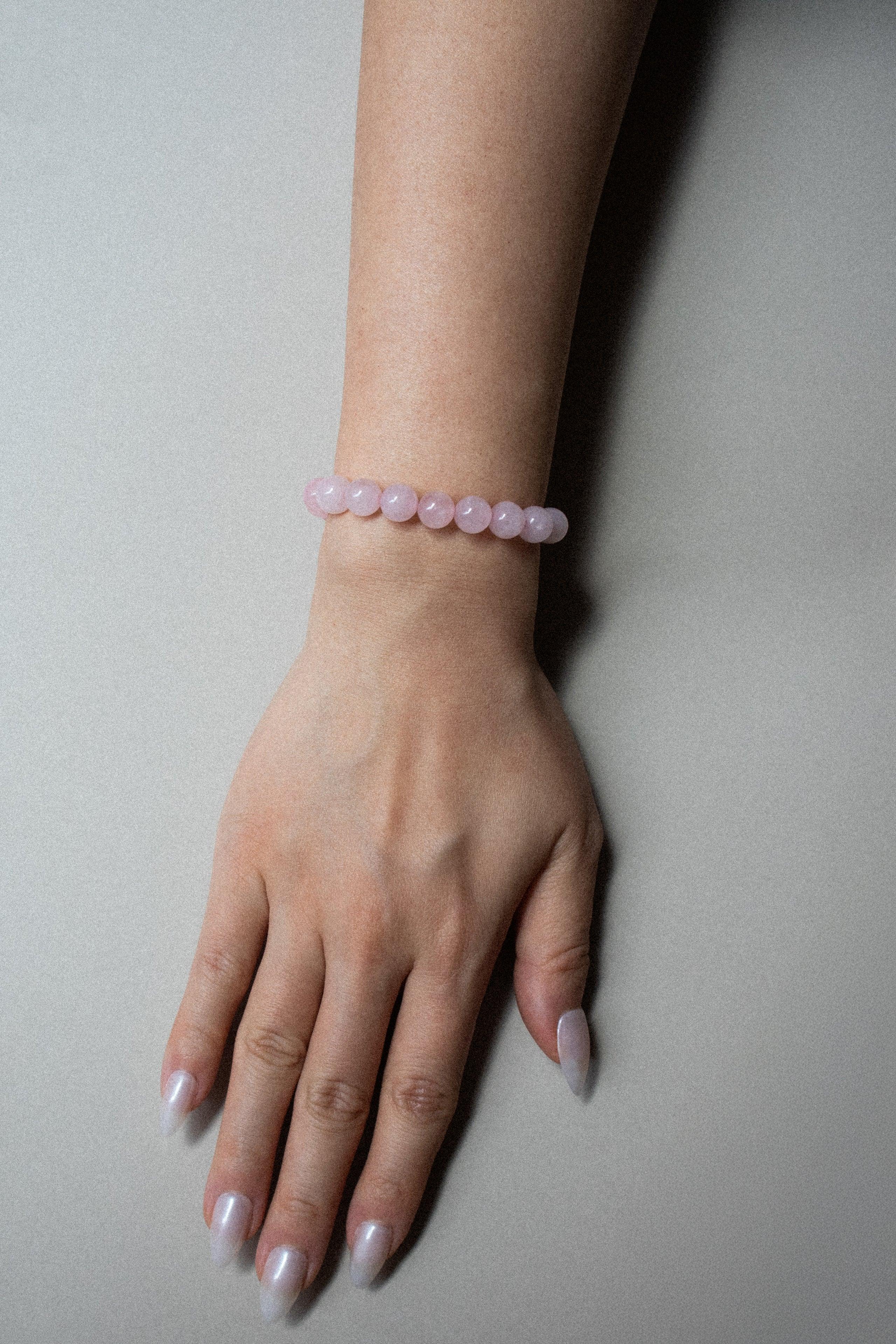 seree - Manifest Collection | Love — Pink Crystal Beaded Bracelet