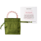seree - Manifest Collection | Love — Pink Crystal Beaded Bracelet