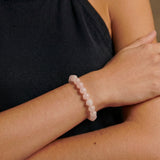 Manifest Collection | Love — Pink Crystal Beaded Bracelet