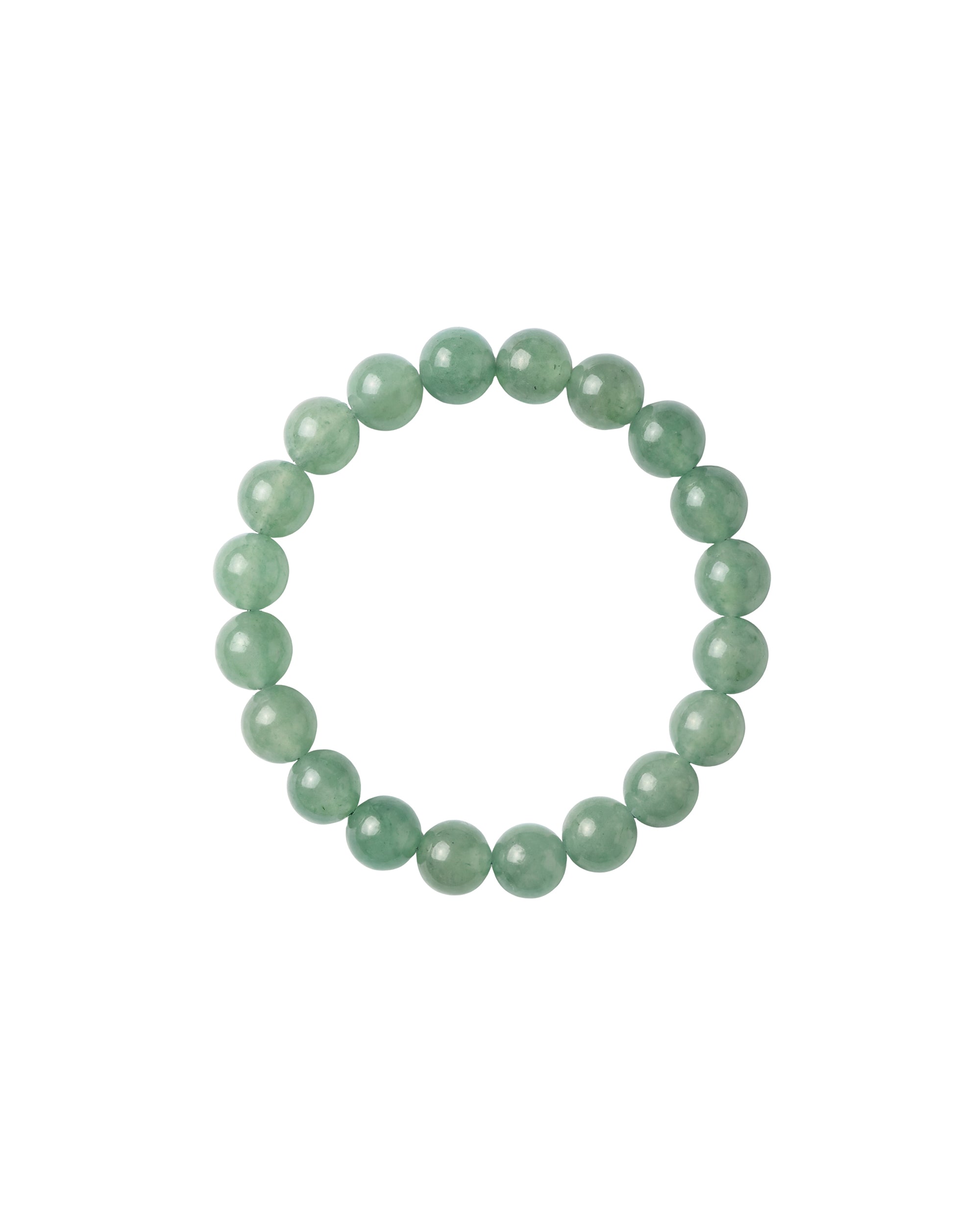 seree - Manifest Collection | Luck — Green Crystal Beaded Bracelet