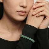 Manifest Collection | Luck — Green Crystal Beaded Bracelet