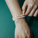 Manifest Collection | Abundance — Yellow Crystal Beaded Bracelet