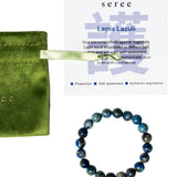 seree - Manifest Collection | Protection — Blue Crystal Beaded Bracelet