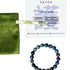 seree - Manifest Collection | Protection — Blue Crystal Beaded Bracelet