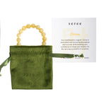 seree - Manifest Collection | Abundance — Yellow Crystal Beaded Bracelet