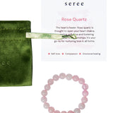 Manifest Collection | Love — Pink Crystal Beaded Bracelet
