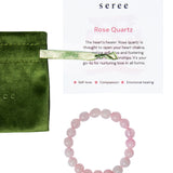 seree - Manifest Collection | Love — Pink Crystal Beaded Bracelet
