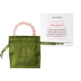 seree - Manifest Collection | Love — Pink Crystal Beaded Bracelet