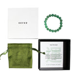 Manifest Collection | Luck — Green Crystal Beaded Bracelet