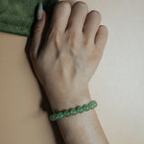 Manifest Collection | Luck — Green Crystal Beaded Bracelet