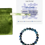 seree - Manifest Collection | Protection — Blue Crystal Beaded Bracelet