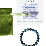 seree - Manifest Collection | Protection — Blue Crystal Beaded Bracelet
