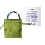seree - Manifest Collection | Protection — Blue Crystal Beaded Bracelet