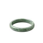 seree - Tennis — Opaque Green Jade Stone Bangle