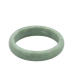 seree - Tennis — Opaque Green Jade Stone Bangle