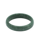 seree - Tennis — Opaque Green Jade Stone Bangle