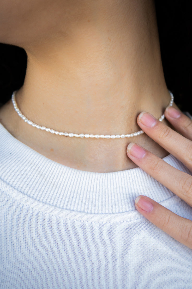 Heather — Freshwater pearl necklace