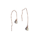 seree - Lilith — Pearl Thread Earrings