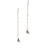 seree - Lilith — Pearl Thread Earrings