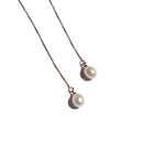 seree - Lilith — Pearl Thread Earrings