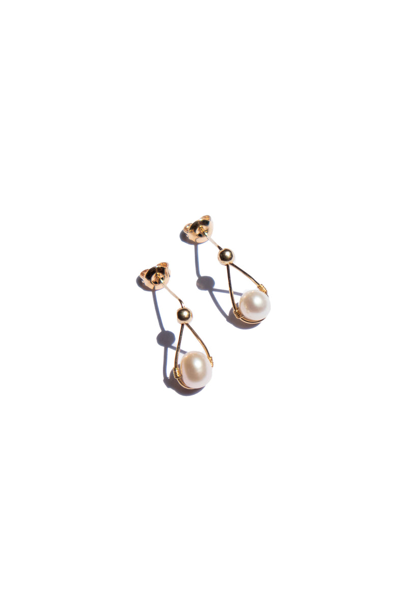 Brooklynn — Freshwater pearl earrings