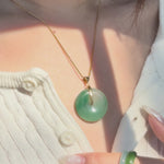 Oro — Jade Stone Pendant Necklace