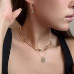 seree - Twinkle — Moon and Star Drop Earrings