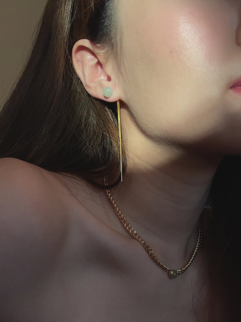 seree - Sia — Jade Drop Earrings