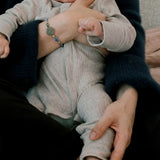 Baby Collection | Year of the Horse — Jade Medallion Blue Woven Baby Bracelet/Anklet