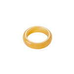 seree - Carrie — Yellow Jade Ring