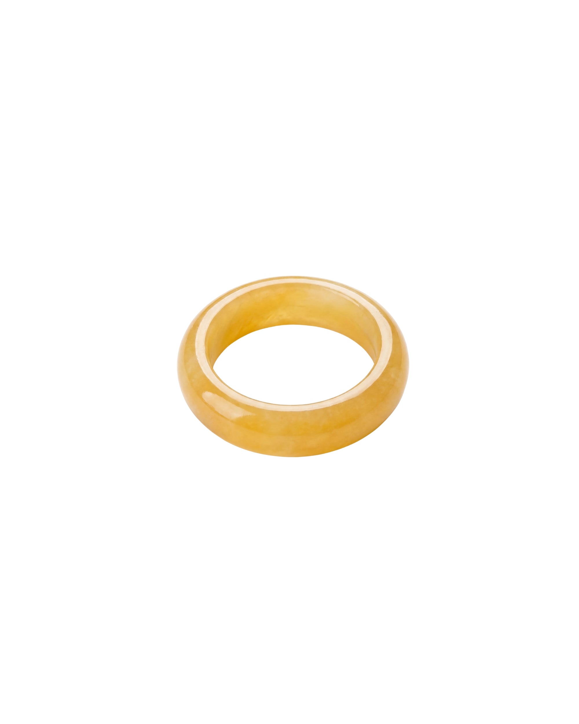 seree - Carrie — Yellow Jade Ring