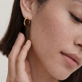 seree - Classic Huggie Hoops Small