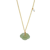 seree - Cloud — Green Jade Pendant Necklace