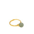 seree - Equinox — Green Bead Jade Ring