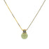 seree - Esther — Green Jade and Zircon Necklace
