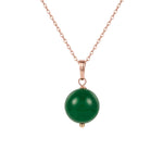 seree - Greene — Green Jade Pendant Necklace