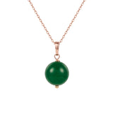 seree - Greene — Green Jade Pendant Necklace