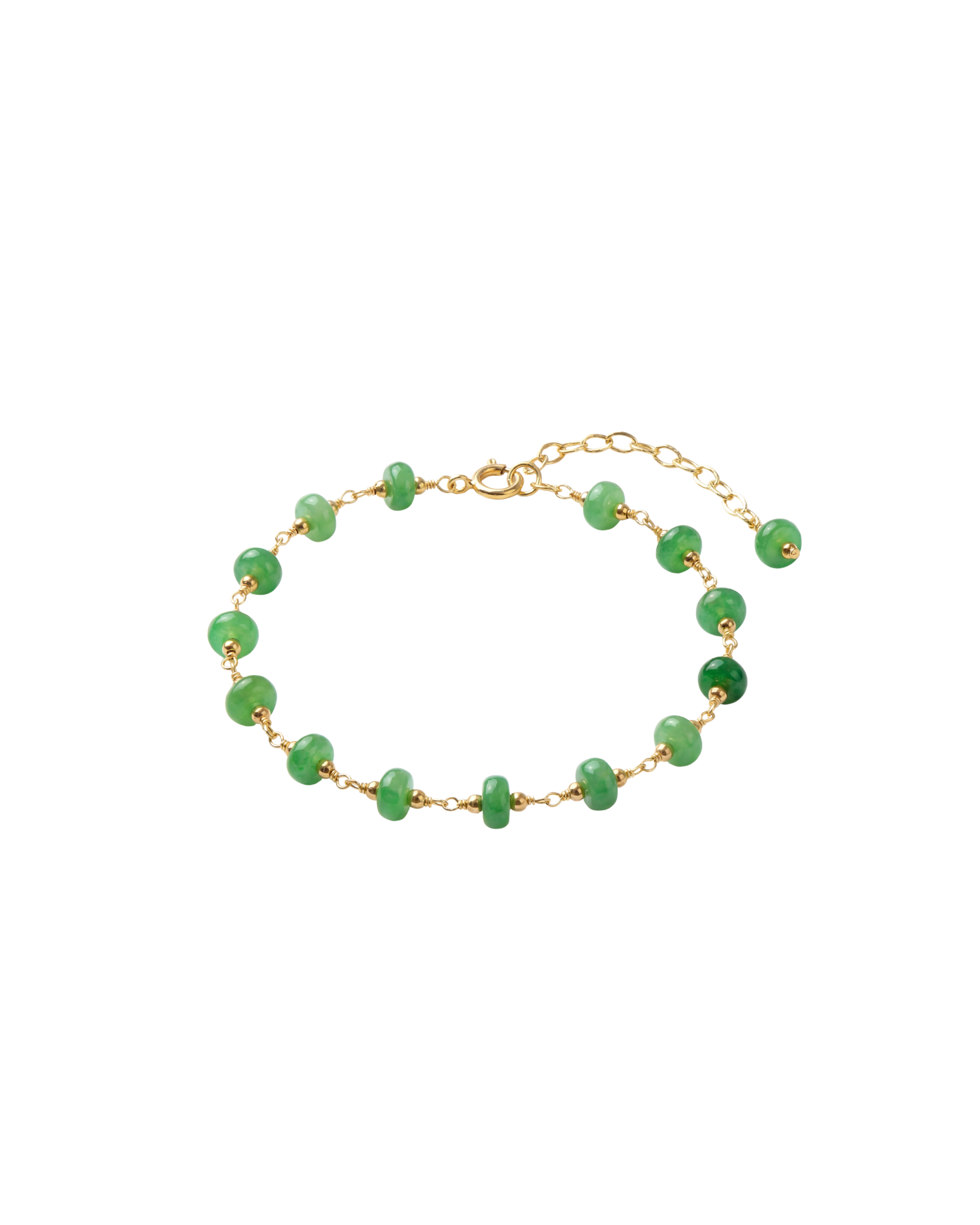 seree Jillian — Jade Beaded Bracelet
